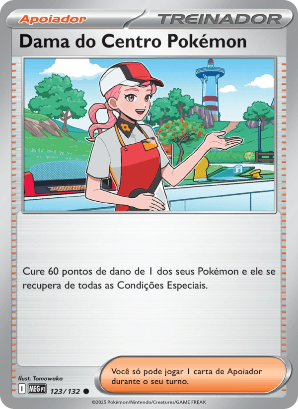 Dama do Centro Pokémon - 123/132