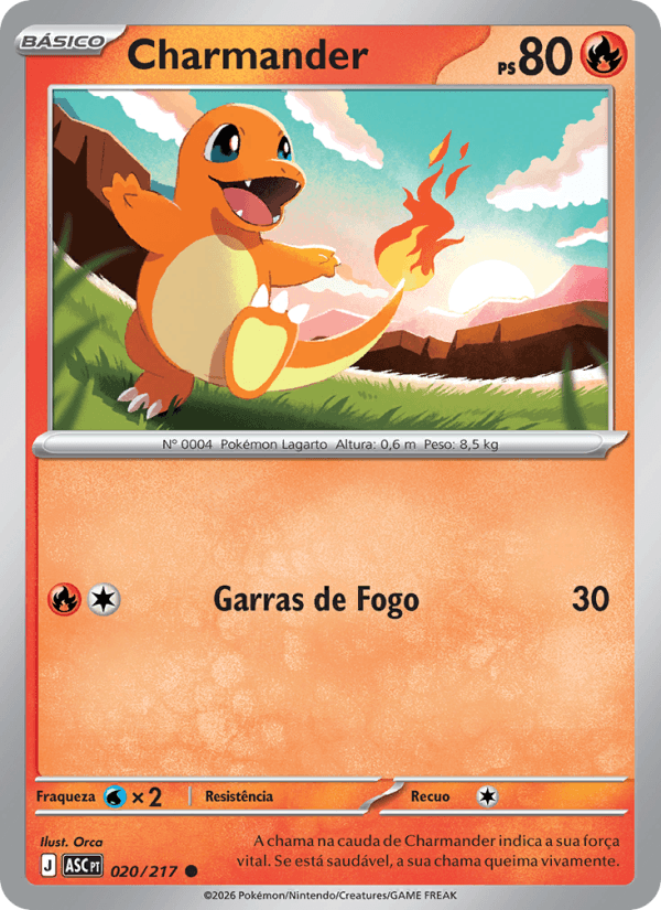 Charmander - 020/217