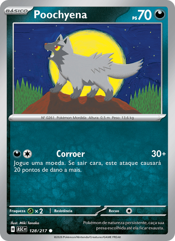 Poochyena - 128/217