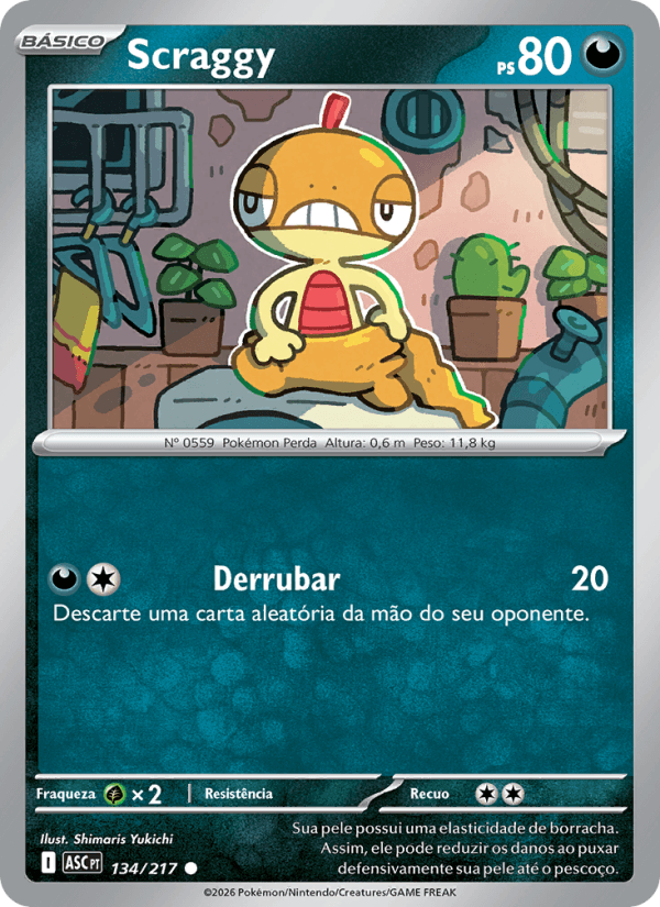 Scraggy - 134/217