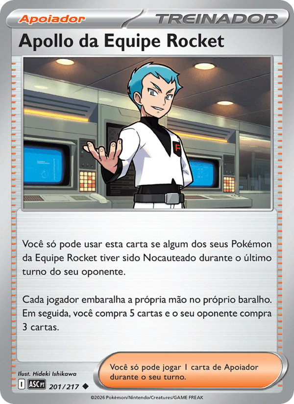 Apollo da Equipe Rocket - 201/217