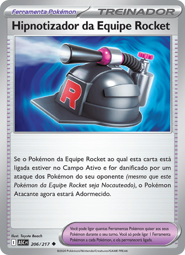 Hipnotizador da Equipe Rocket - 206/217