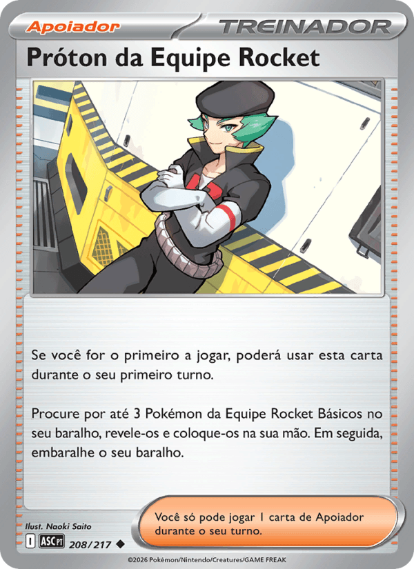 Próton da Equipe Rocket - 208/217