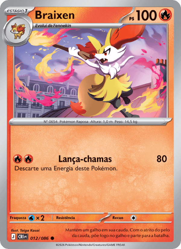 Braixen - 012/86