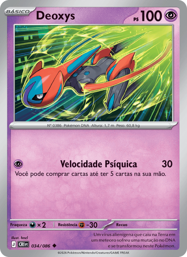 Deoxys - 034/86