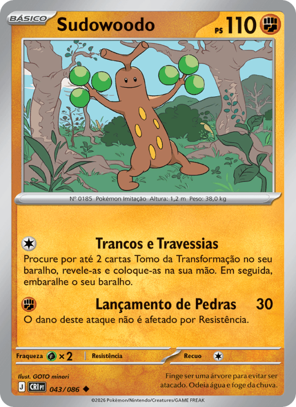 Sudowoodo - 043/86