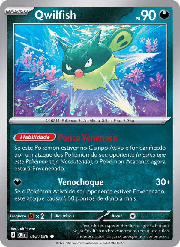 Qwilfish - 052/86