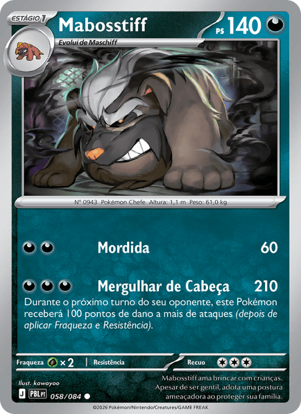 Mabosstiff - 058/84