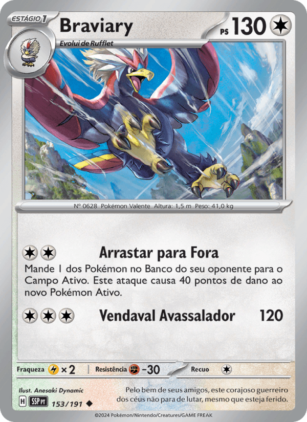 Braviary - 153/191