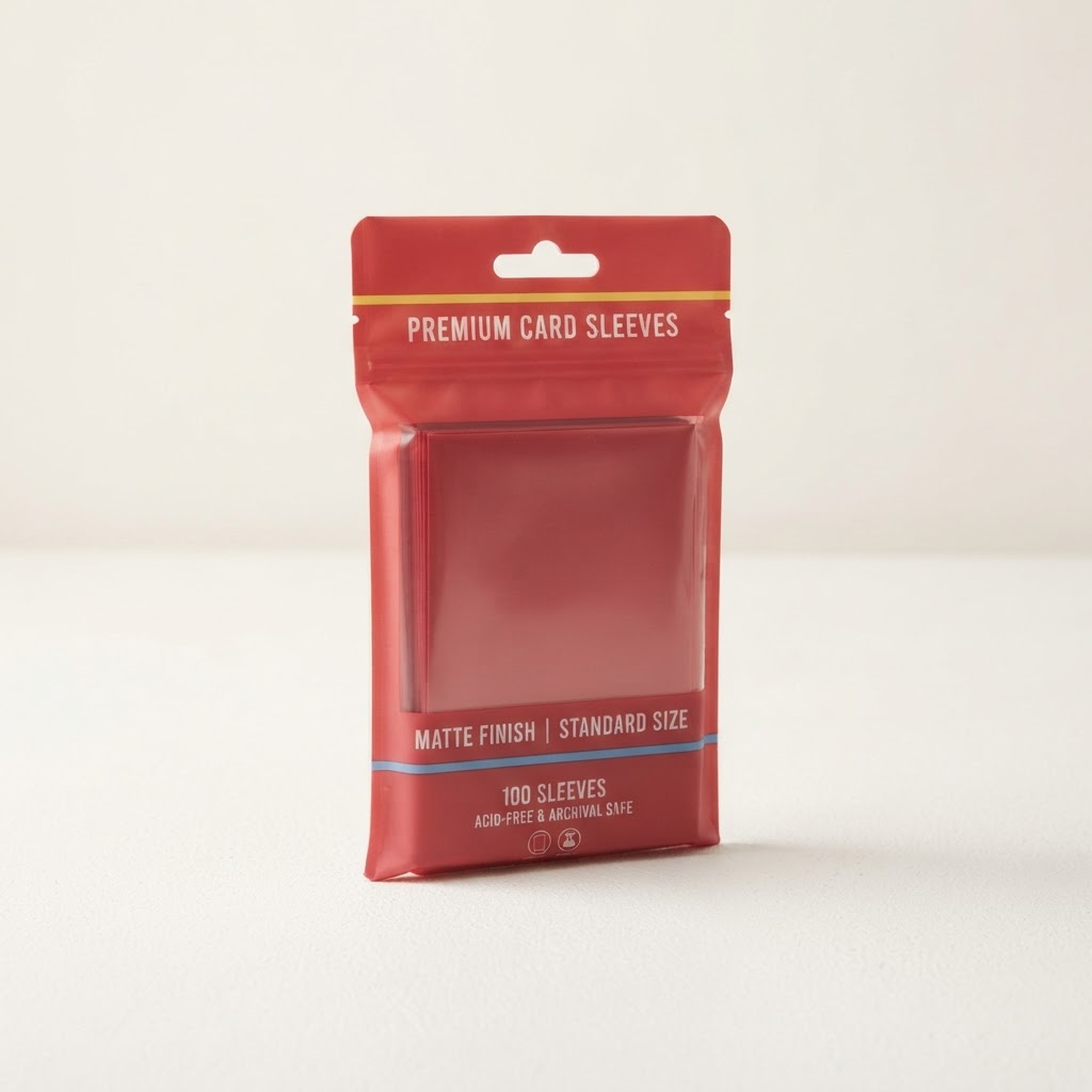 Sleeves Premium Vermelhas